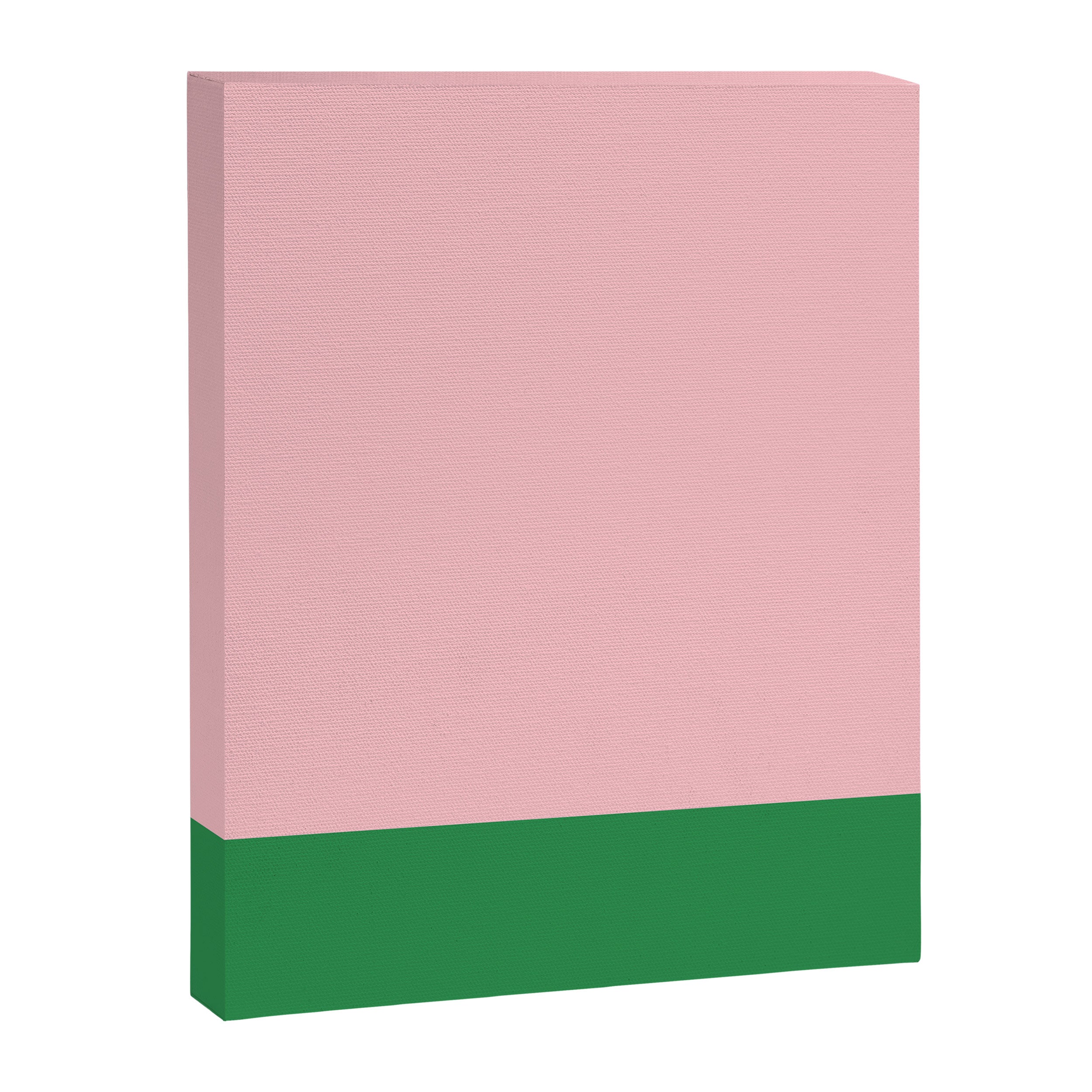 Color Block Pink and Green Canvas Print Gallery Image 6