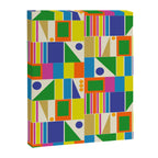 Colorful Geometric Mid Century Modtastic Retro Pattern Canvas Print Gallery Image 6