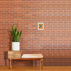 Colorful Retro Contemporary Woven Patchwork Pattern Art Print Gallery Image 2