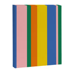 Colorful Vertical Stripes Contemporary Pattern Canvas Print Gallery Image 6