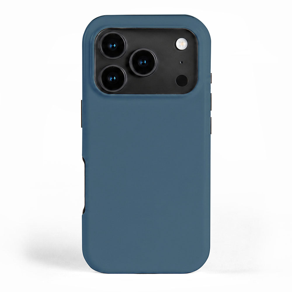 Deep Teal Solid Colour iPhone Case Gallery Image 1