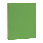 Double Stripe Minimal Lime Green and Pink Canvas Print Gallery Image 8
