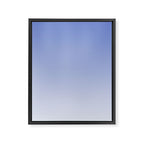 Dreamy Blue Lavender Ombre Gradient Framed Canvas Print Gallery Image 8