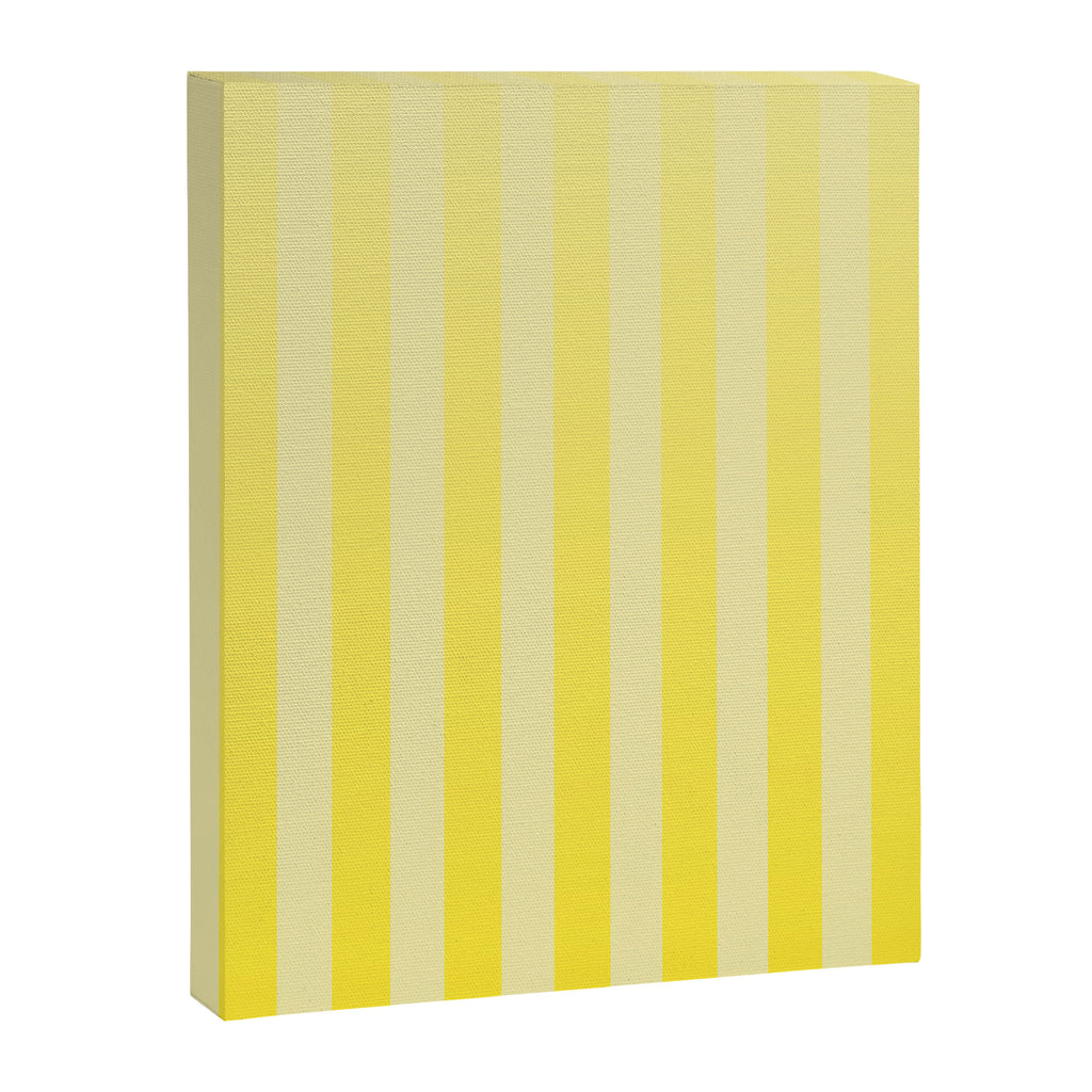 Dreamy Future Stripes Yellow Gradient Ombre Pattern Canvas Print Gallery Image 8