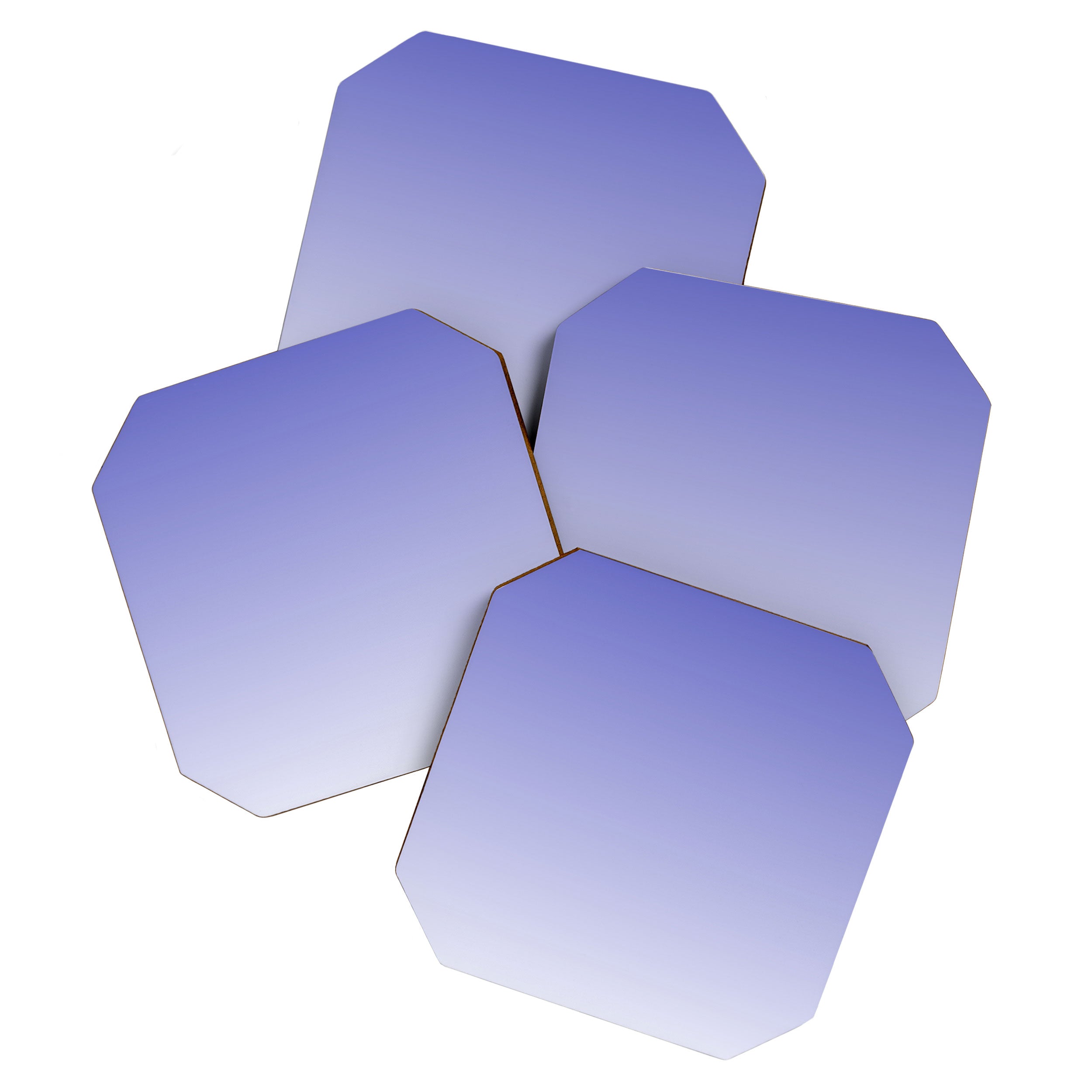 Dreamy Lavender Purple Ombre Gradient Coaster Gallery Image 1
