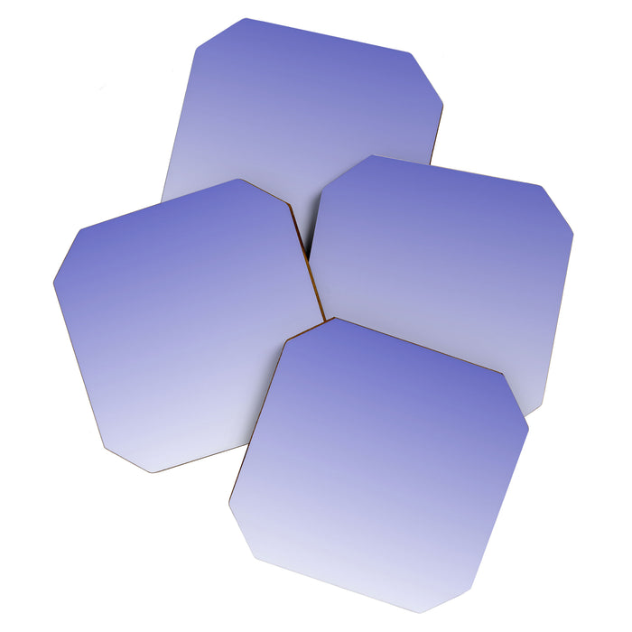 Dreamy Lavender Purple Ombre Gradient Coaster Gallery Image 1