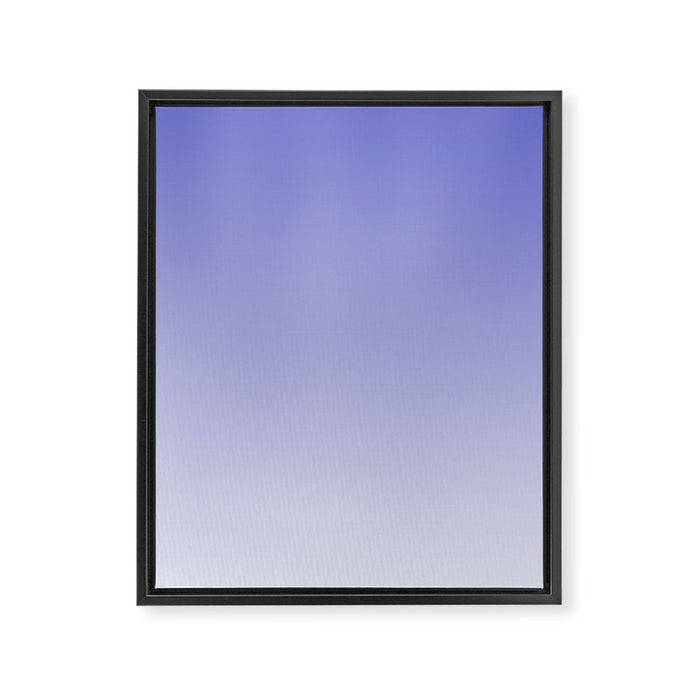 Dreamy Lavender Purple Ombre Gradient Framed Canvas Print Gallery Image 1