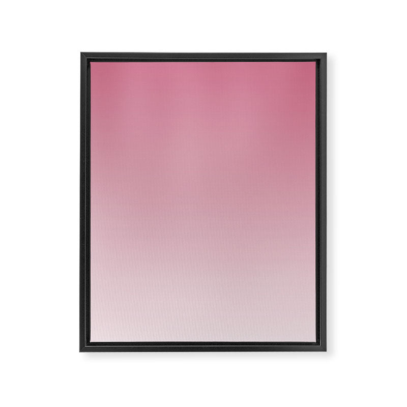 Dreamy Ombre Gradient in Mauve Pink Framed Canvas Print Gallery Image 8