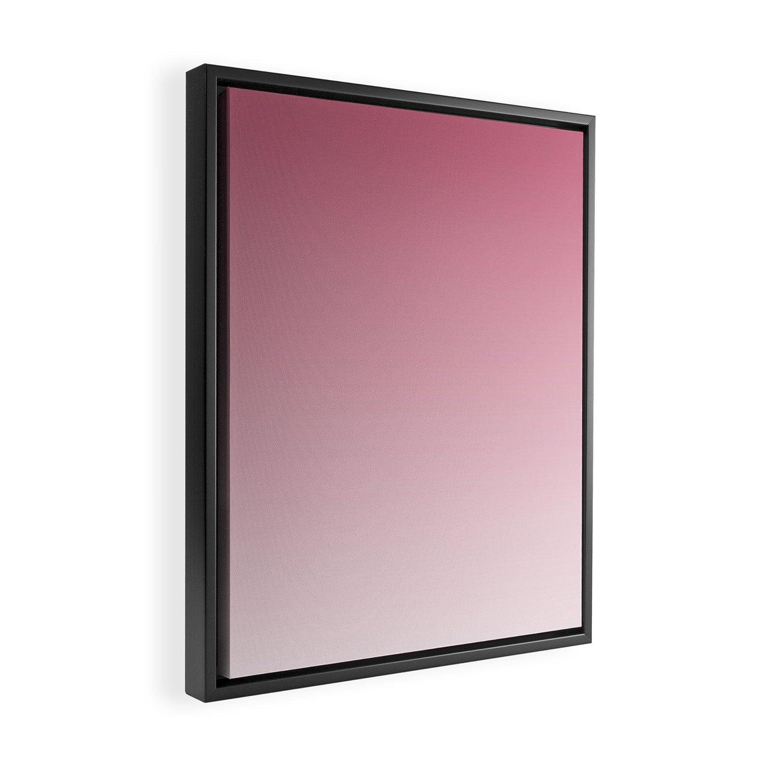 Dreamy Ombre Gradient in Mauve Pink Framed Canvas Print Gallery Image 2