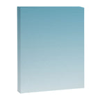 Dreamy Ombre Soft Sky Blue Aura Gradient Canvas Print Gallery Image 8