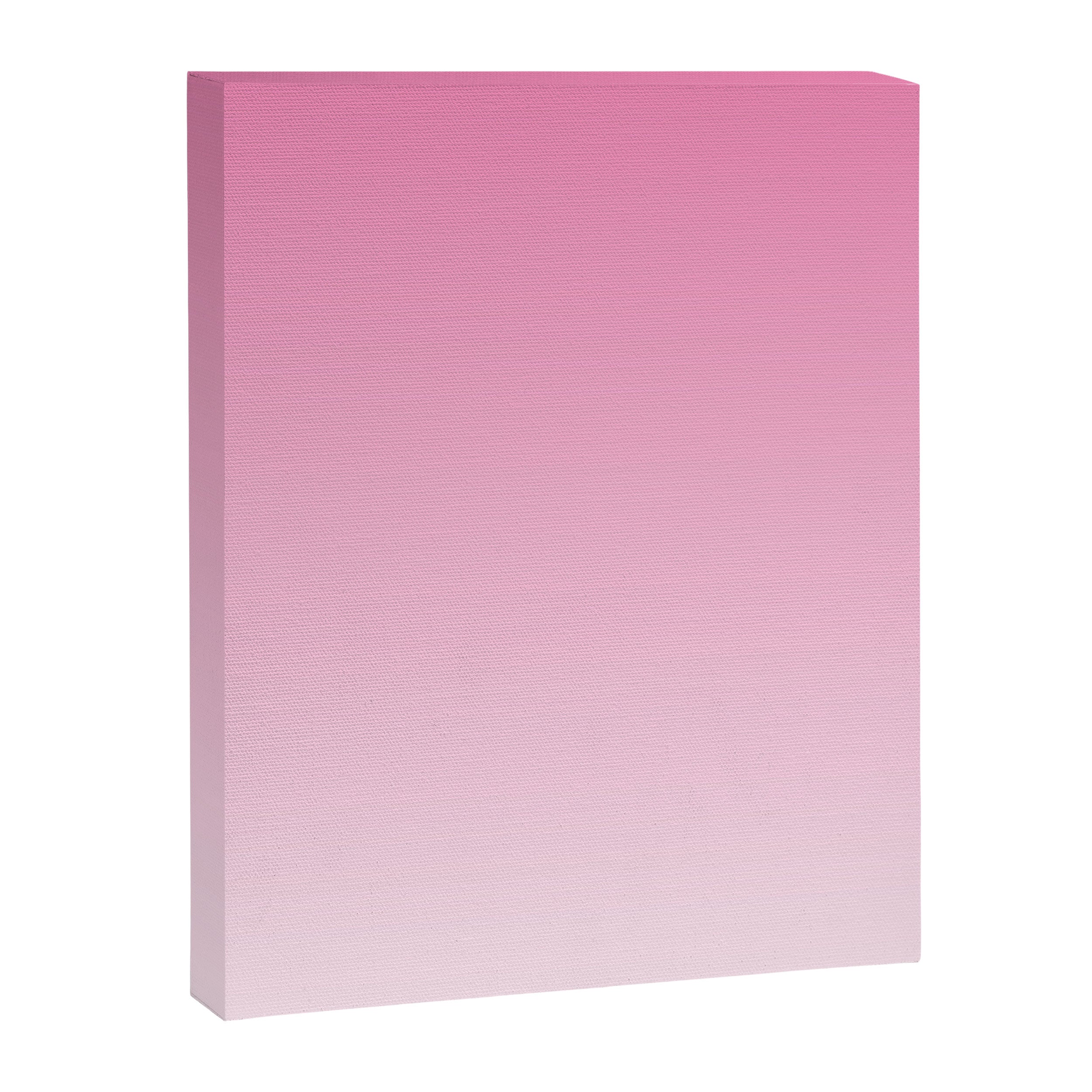 Dreamy Pink Ombre Gradient Canvas Print Gallery Image 8