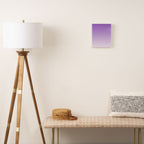 Dreamy Violet Purple Ombre Gradient Canvas Print Gallery Image 2