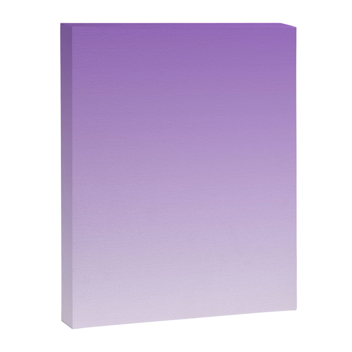 Dreamy Violet Purple Ombre Gradient Canvas Print Gallery Image 1