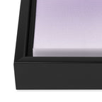 Dreamy Violet Purple Ombre Gradient Framed Canvas Print Gallery Image 3