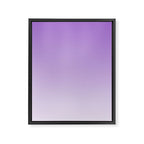 Dreamy Violet Purple Ombre Gradient Framed Canvas Print Gallery Image 8