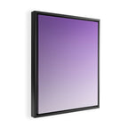 Dreamy Violet Purple Ombre Gradient Framed Canvas Print Gallery Image 2