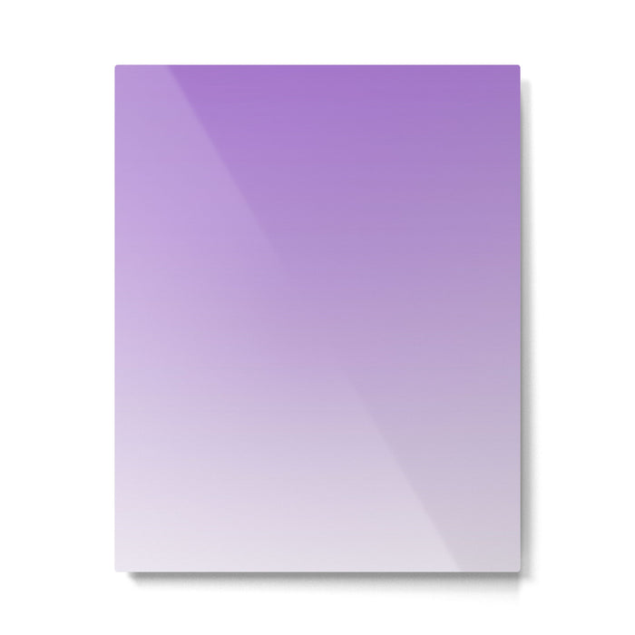 Dreamy Violet Purple Ombre Gradient Metal Print Gallery Image 1