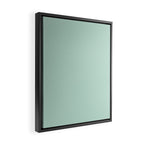 Duck Egg Solid Color Framed Canvas Print Gallery Image 2