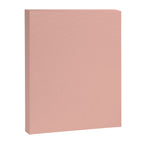 Dusty Blush Pink Solid Colour Canvas Print Gallery Image 8
