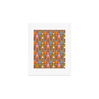 Eclectic Geometric Mid Century Modern Lexington Ave Pattern Art Print Gallery Image 1