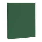 Emerald Green Solid Color Canvas Print Gallery Image 8