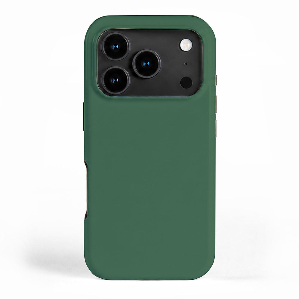 Emerald Green Solid Color iPhone Case Gallery Image 1
