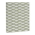 Fish Pattern in Sage Canvas Print Gallery Image 8