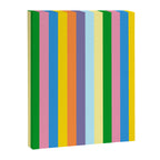 Fun Stripes Colorful Vertical Pattern Canvas Print Gallery Image 6