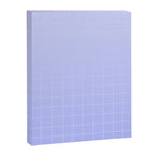 Future Grid Dreamy Ombre Minimal Pattern in Soothing Lavender Pastel Canvas Print Gallery Image 8