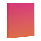Gradient Fade Hot Pink to Orange Ombré Canvas Print Gallery Image 8