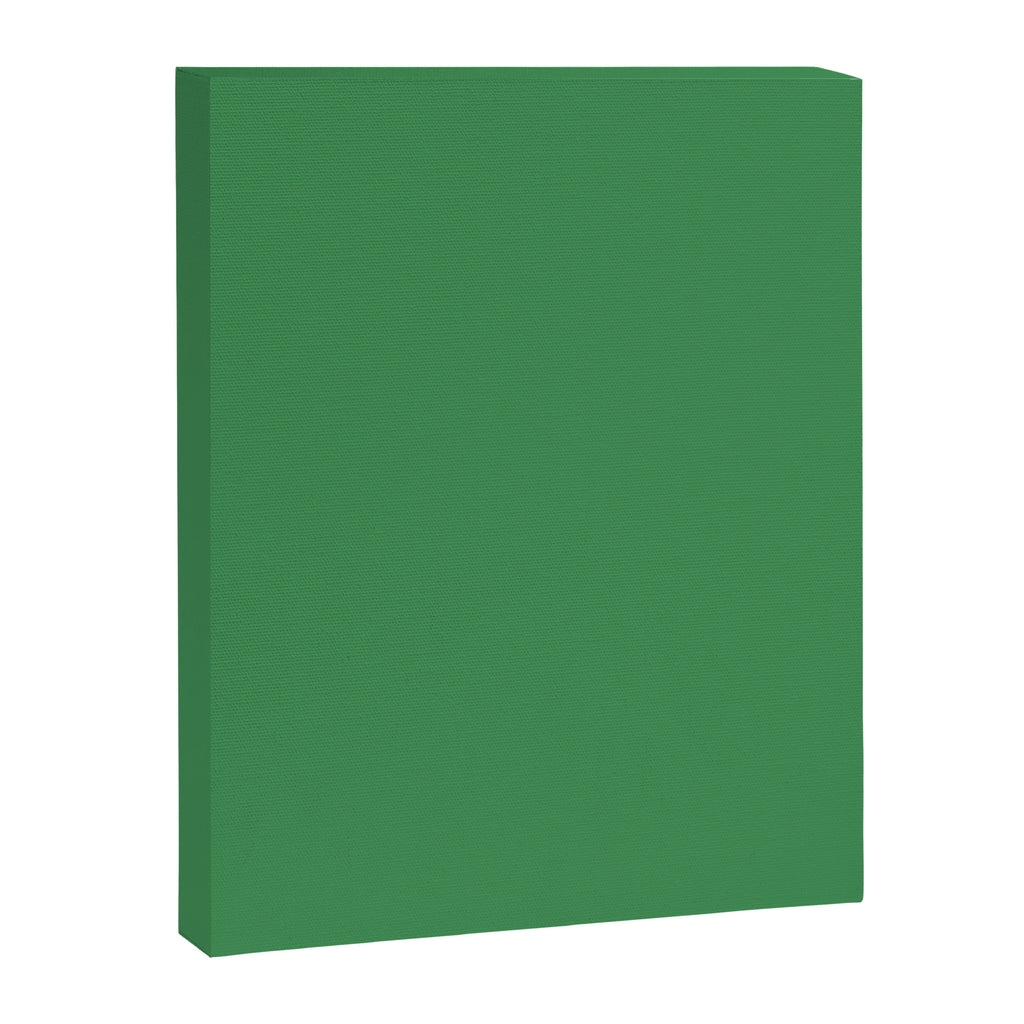Green Solid Color Canvas Print Gallery Image 8