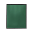Green Solid Modern Retro Color Framed Canvas Print Gallery Image 8