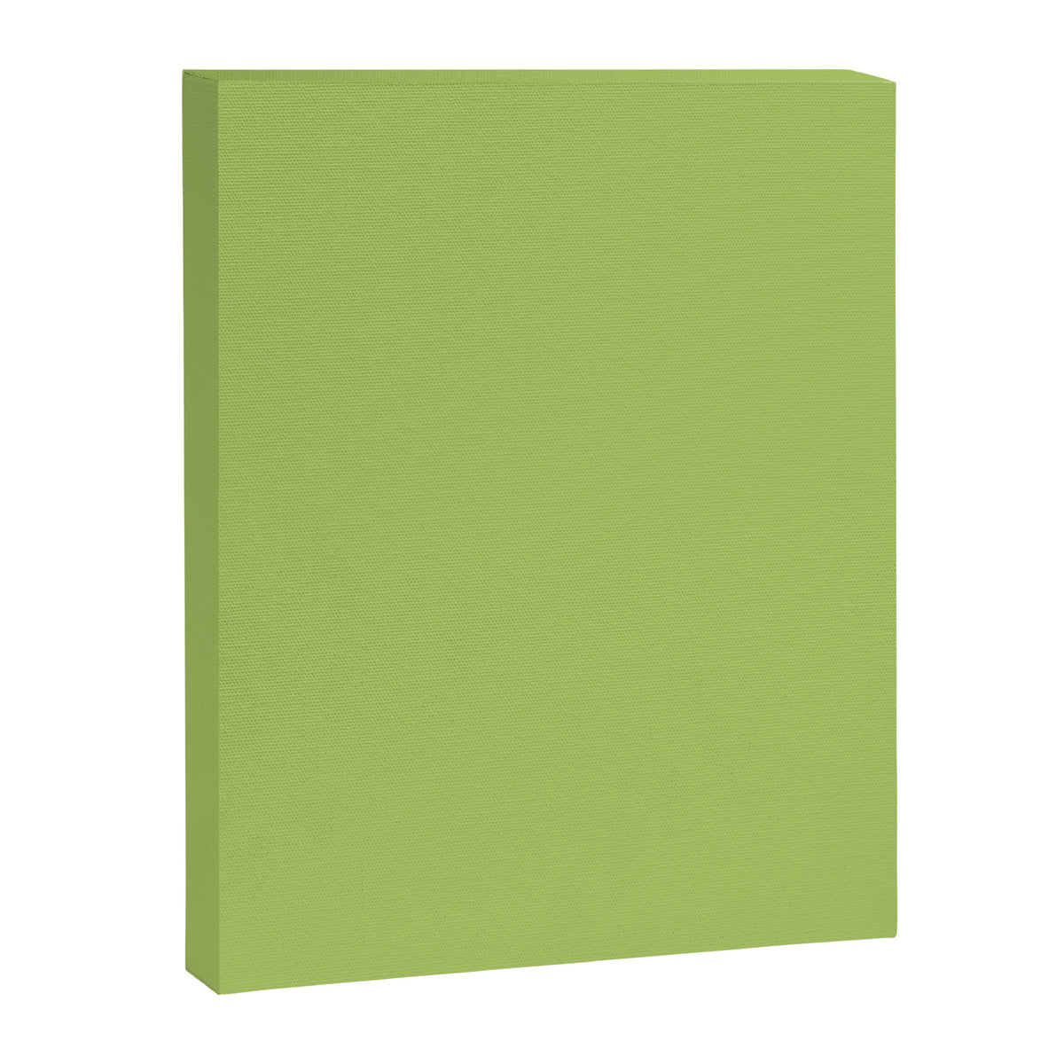 Happy Light Lime Green Solid Canvas Print Gallery Image 8
