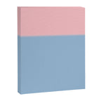 Light Blue and Baby Pink Soft Pastel Minimal Blurred Color Block Canvas Print Gallery Image 8