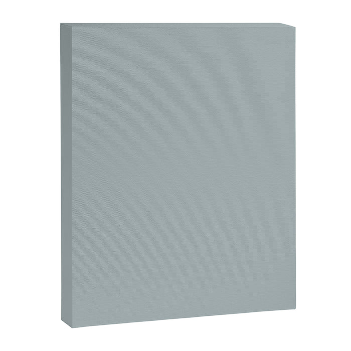 Light Blue-Gray Solid Canvas Print Gallery Image 1