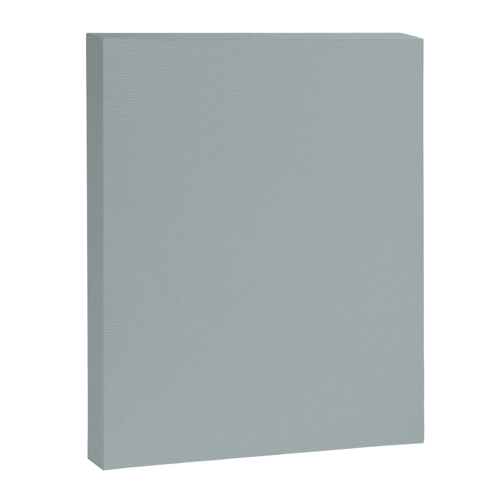 Light Blue-Gray Solid Canvas Print Gallery Image 8
