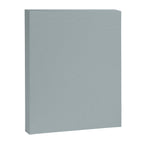 Light Blue-Gray Solid Canvas Print Gallery Image 8