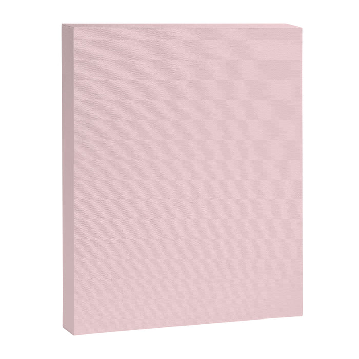 Light Bubblegum Pink Pastel Solid Canvas Print Gallery Image 1