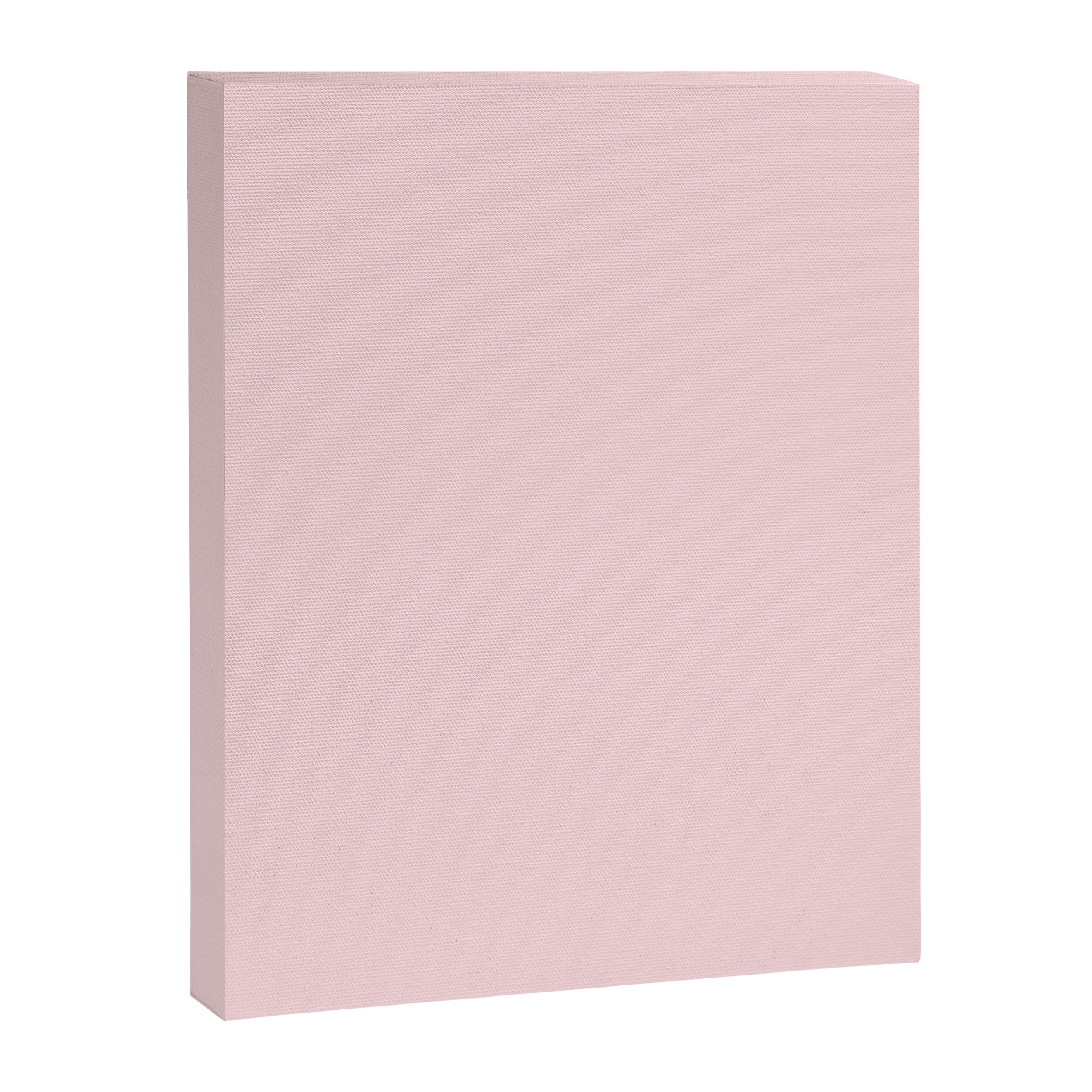 Light Bubblegum Pink Pastel Solid Canvas Print Gallery Image 8
