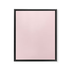 Light Bubblegum Pink Pastel Solid Framed Canvas Print Gallery Image 8
