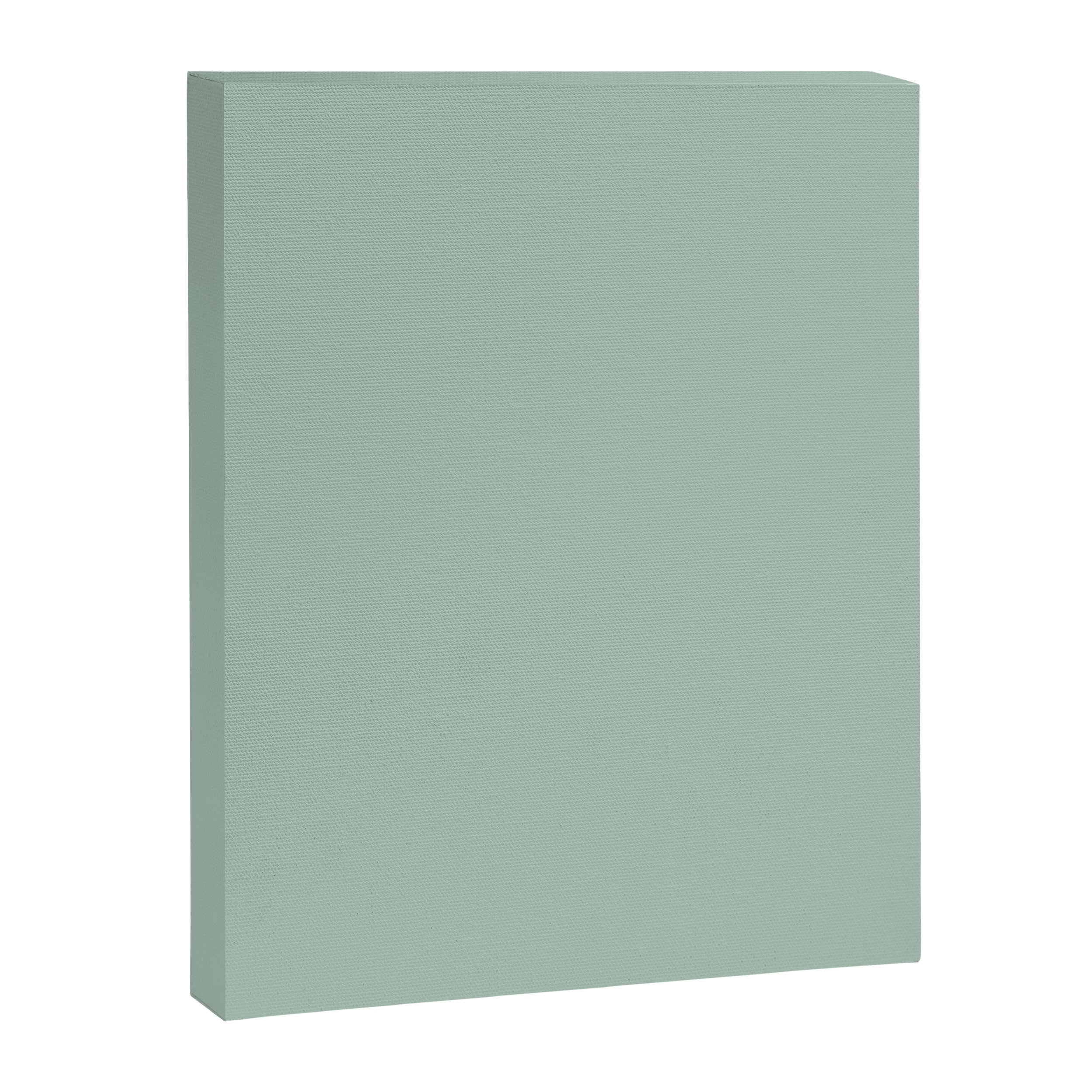 Light Celadon Blue Green Teal Mint Soft Pastel Solid Color Canvas Print Gallery Image 8