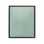 Light Celadon Blue Green Teal Mint Soft Pastel Solid Color Framed Canvas Print Gallery Image 8