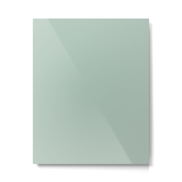 Light Celadon Blue Green Teal Mint Soft Pastel Solid Color Metal Print Gallery Image 1