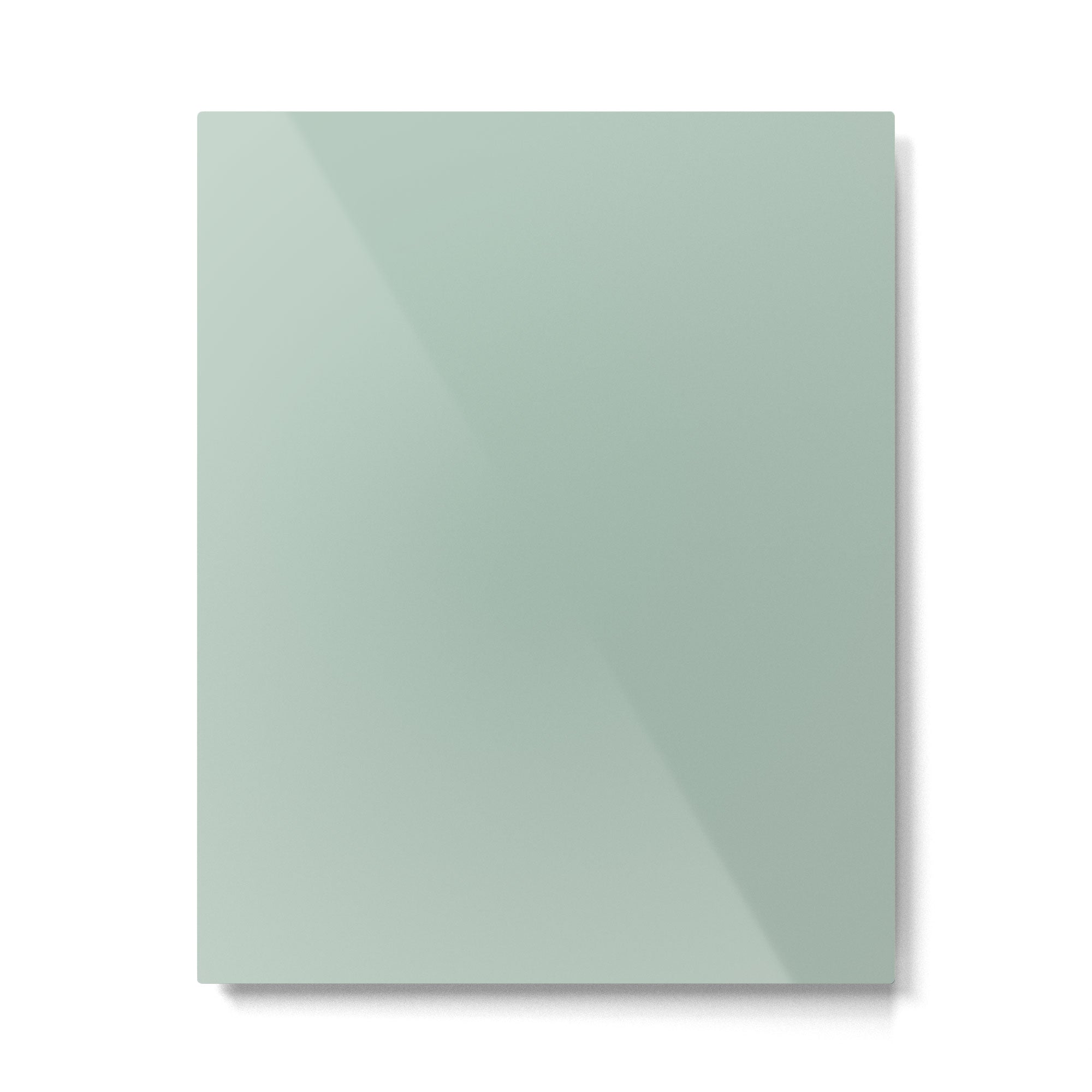 Light Celadon Blue Green Teal Mint Soft Pastel Solid Color Metal Print Gallery Image 6