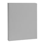 Light Gray Solid. Silver Minimalism Canvas Print Gallery Image 8