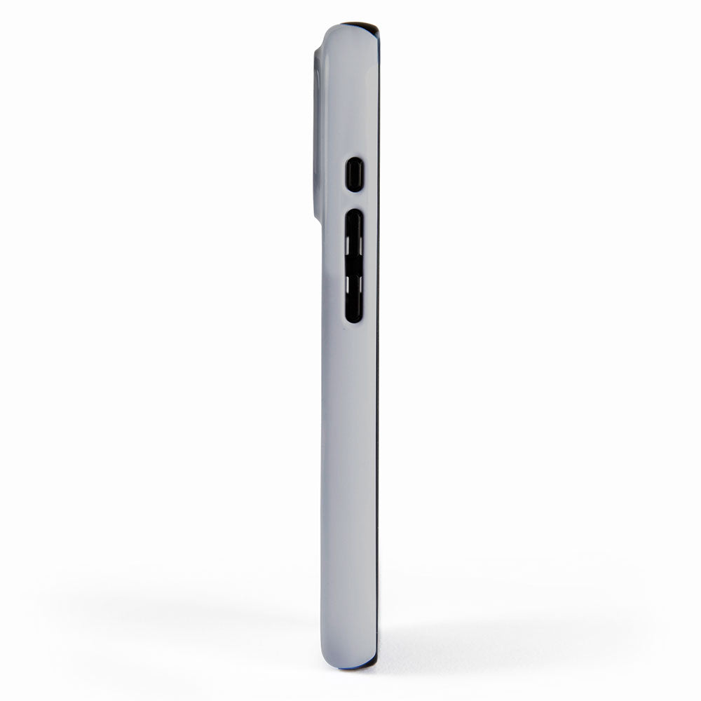 Light Gray Solid. Silver Minimalism iPhone Case Gallery Image 2