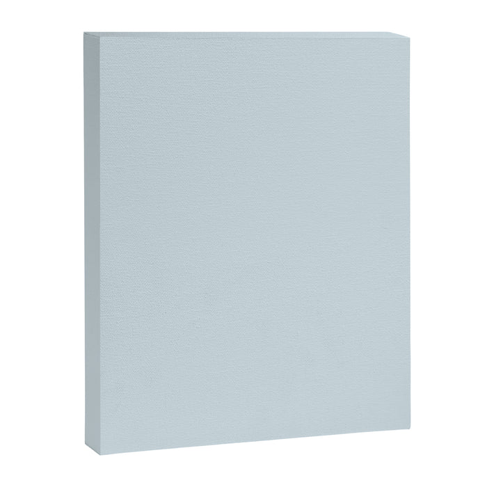 Light Ice Blue Pale Solid Color Canvas Print Gallery Image 1