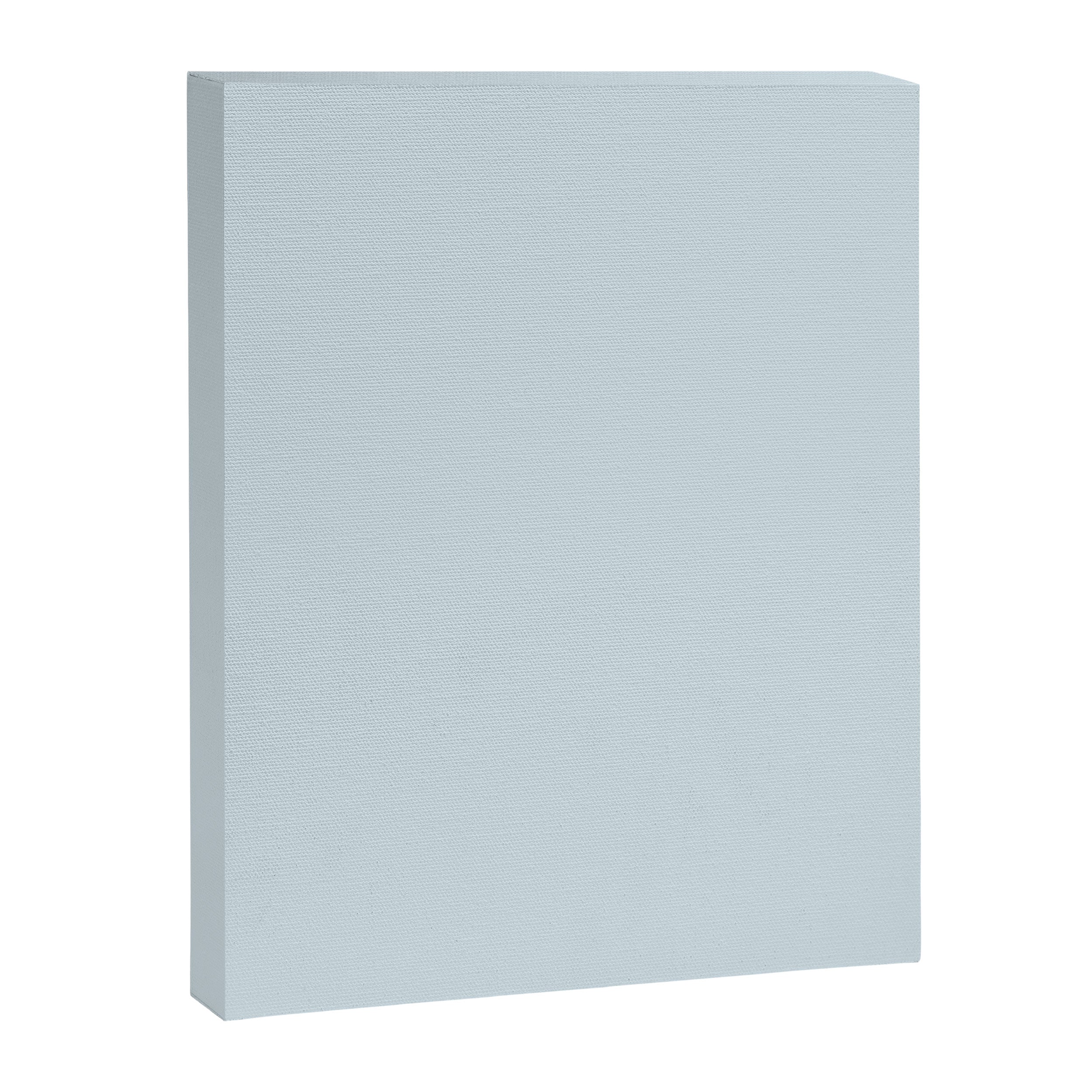 Light Ice Blue Pale Solid Color Canvas Print Gallery Image 8