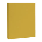 Light Mustard Yellow Solid Colour Canvas Print Gallery Image 8