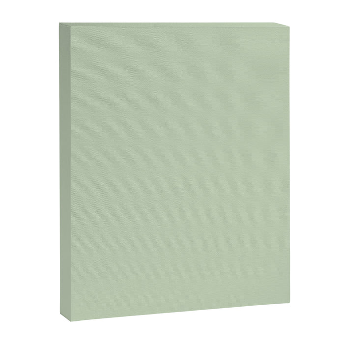 Light Pastel Kitchen Sage Solid Canvas Print Gallery Image 1